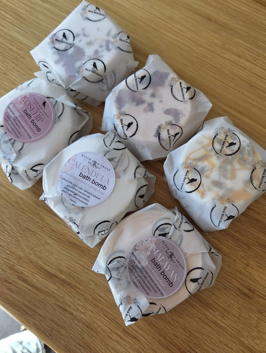 Bath bombs Himalayan