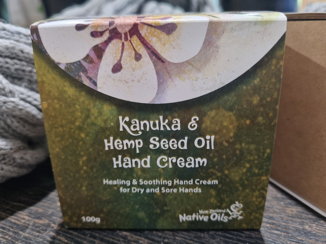 Kanuka and Hemp Seed Oil Hand cream
